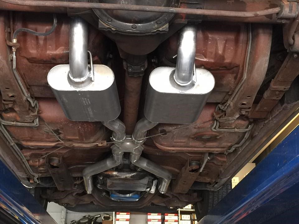 New exhaust system discount
